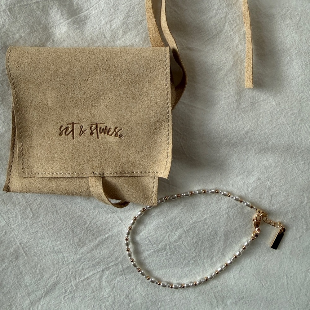 Set & Stones Beaded Anklet